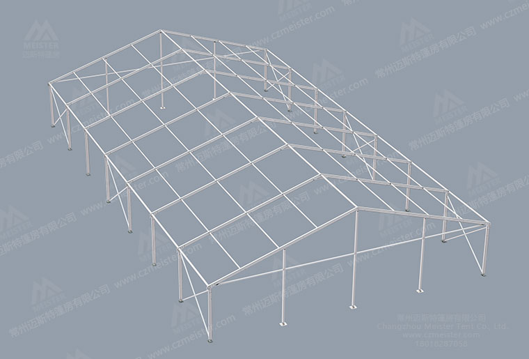20米跨度篷房框架图