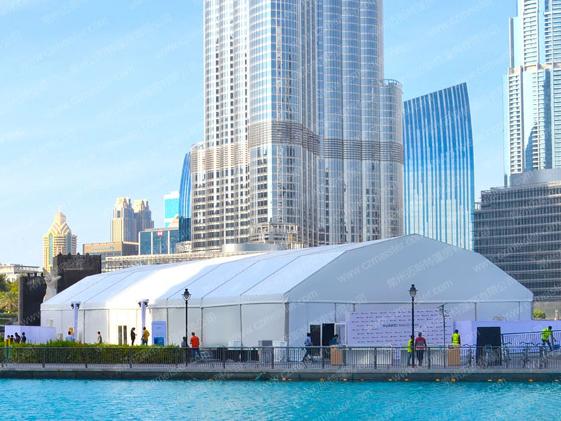 20米跨度多拱形活动篷房